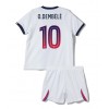 Paris Saint-Germain Ousmane Dembele #10 Bortedraktsett Barn 2026-27 Kortermet (+ korte bukser)